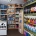 Shelves filled with pet food and supplies